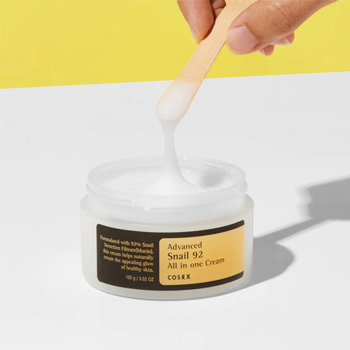 COSRX Best snail set: Snail 92 All-in-One Cream 100 g + Snail 96 Mucin Power Essence 100 ml