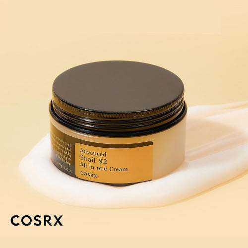COSRX Advanced Snail 92 Crema tutto in uno, 3,53 oz/100 g | Secrezione idratante della mucina di lumaca filtrata al 92% | Idratante viso, lunga durata, idratazione profonda e intensa, 100 g